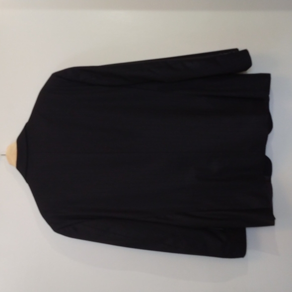 Loro Piana - Joseph Abboud Black Hairline Stripe Suit 42R * - Picture 9 of 14